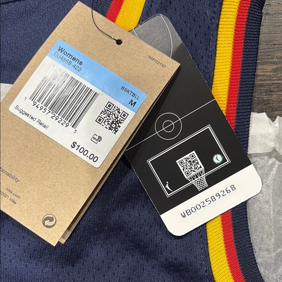 Nike Authentic Caitlin Clark Indiana Fever Women’s Jersey - Navy - Picture 3 of 5